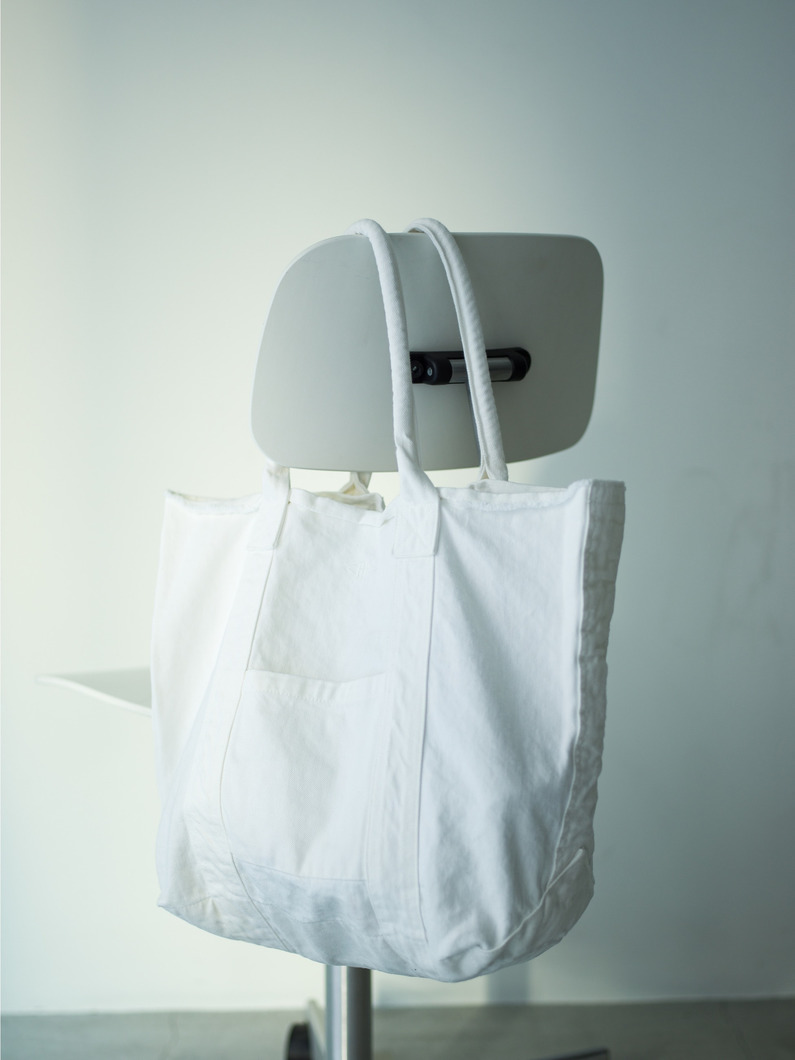 Organic Cotton Tote Bag (Medium) 詳細画像 white 2
