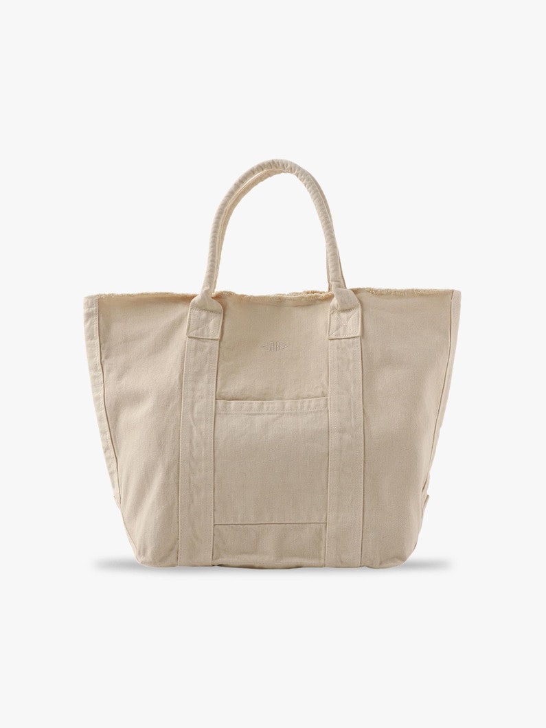 Organic Cotton Tote Bag (Medium) 詳細画像 light beige 2