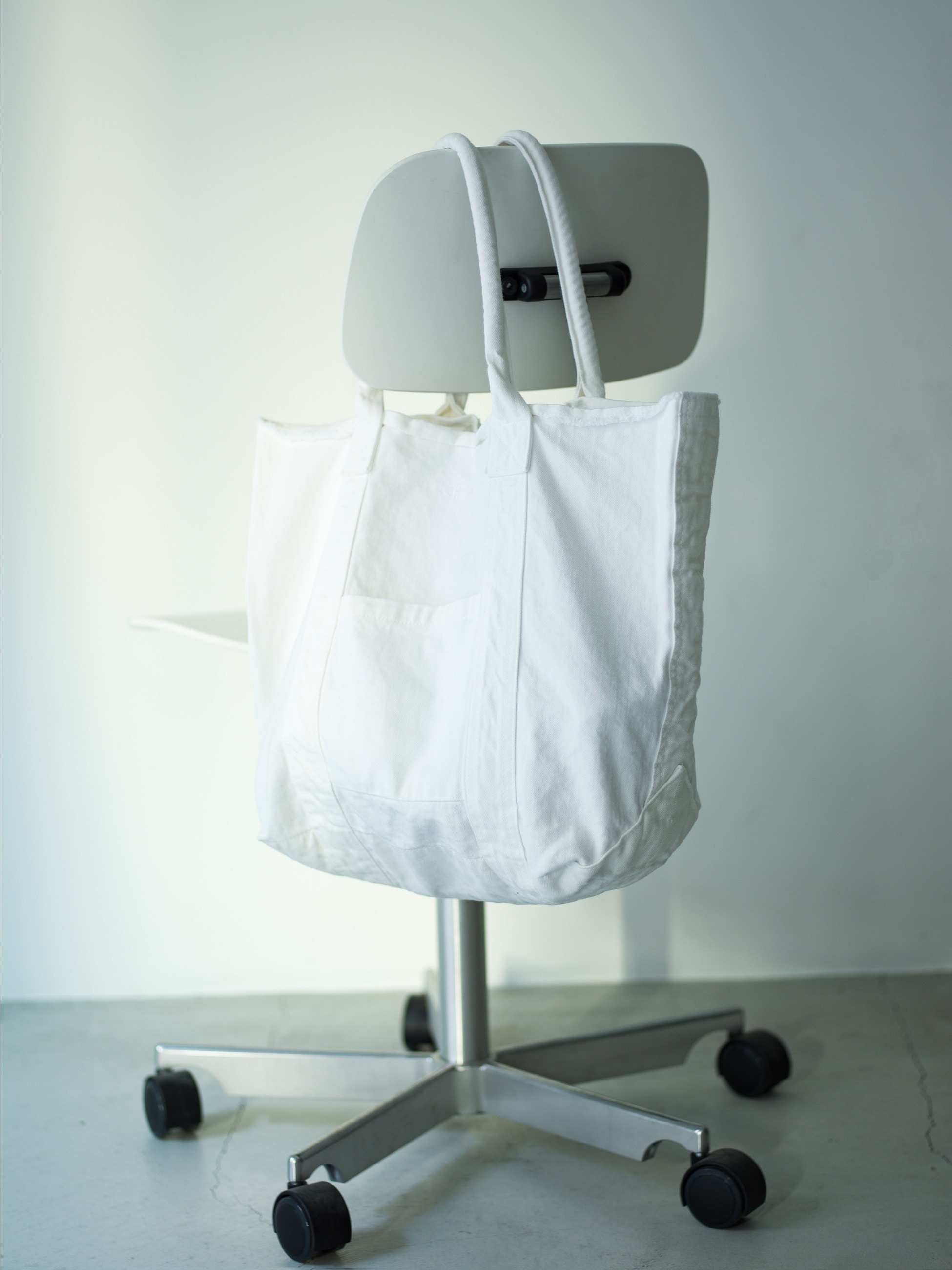 Organic Cotton Tote Bag (Medium) 詳細画像 white 1