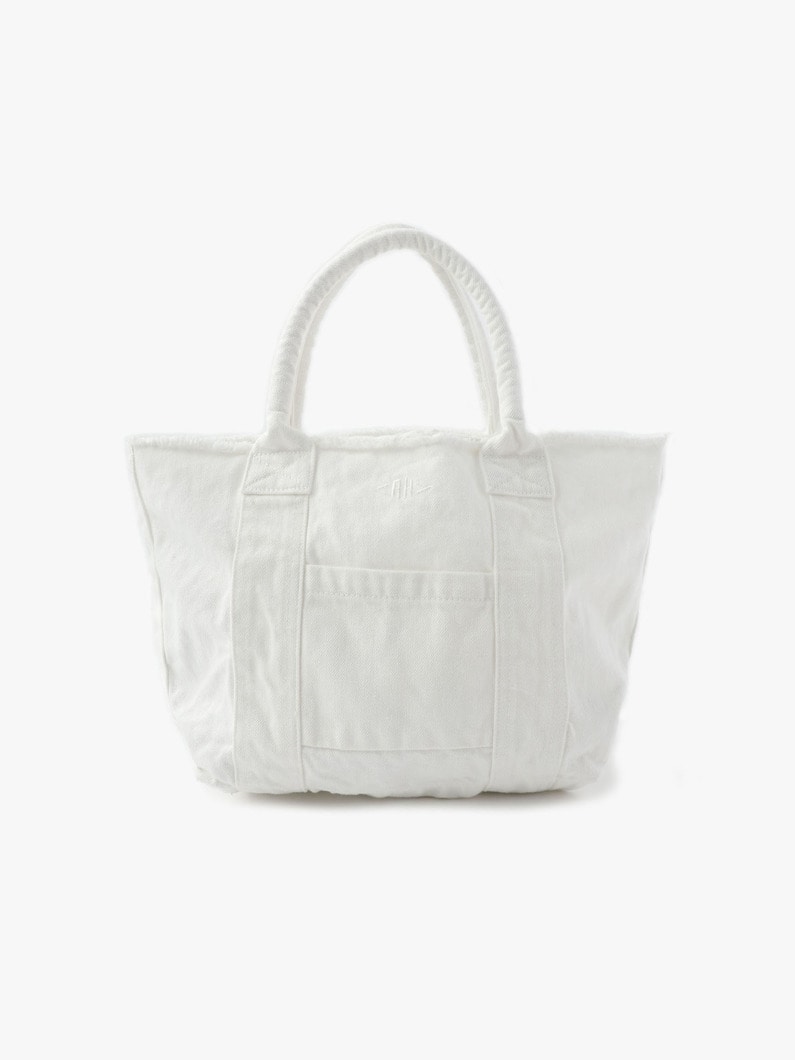 Organic Cotton Tote Bag (Small) 詳細画像 white 1