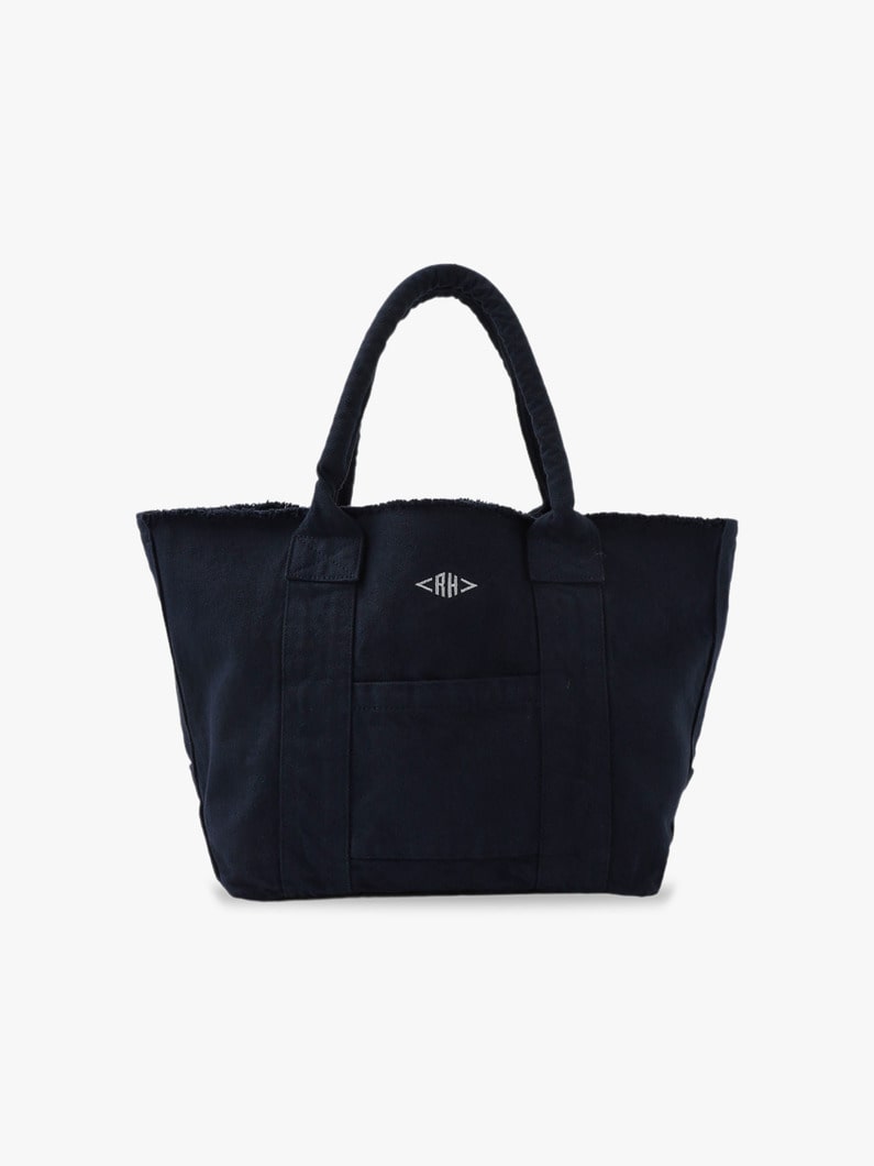 Organic Cotton Tote Bag (Small) 詳細画像 navy