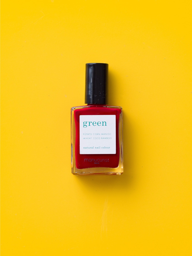 Green Natural Nail Polish (Red Cherry) 詳細画像 other 1