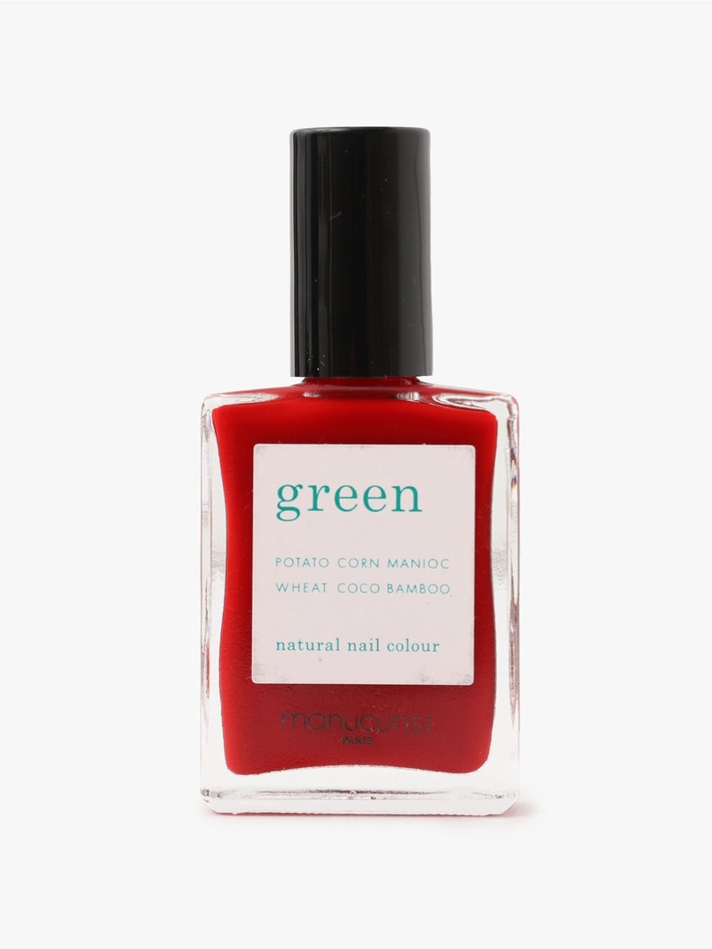 Green Natural Nail Polish (Red Cherry) 詳細画像 other 2