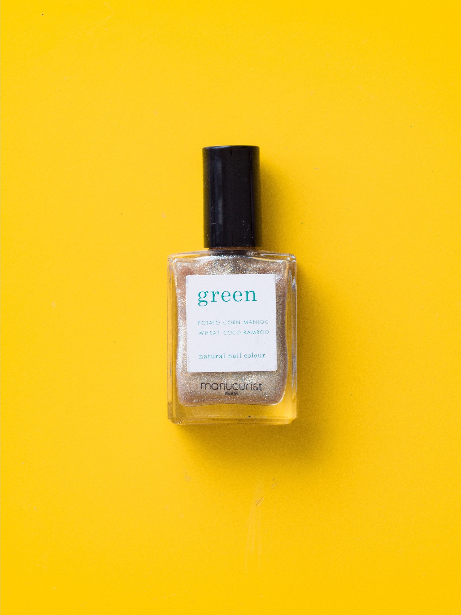 Green Natural Nail Polish (Gold) 詳細画像 other 1