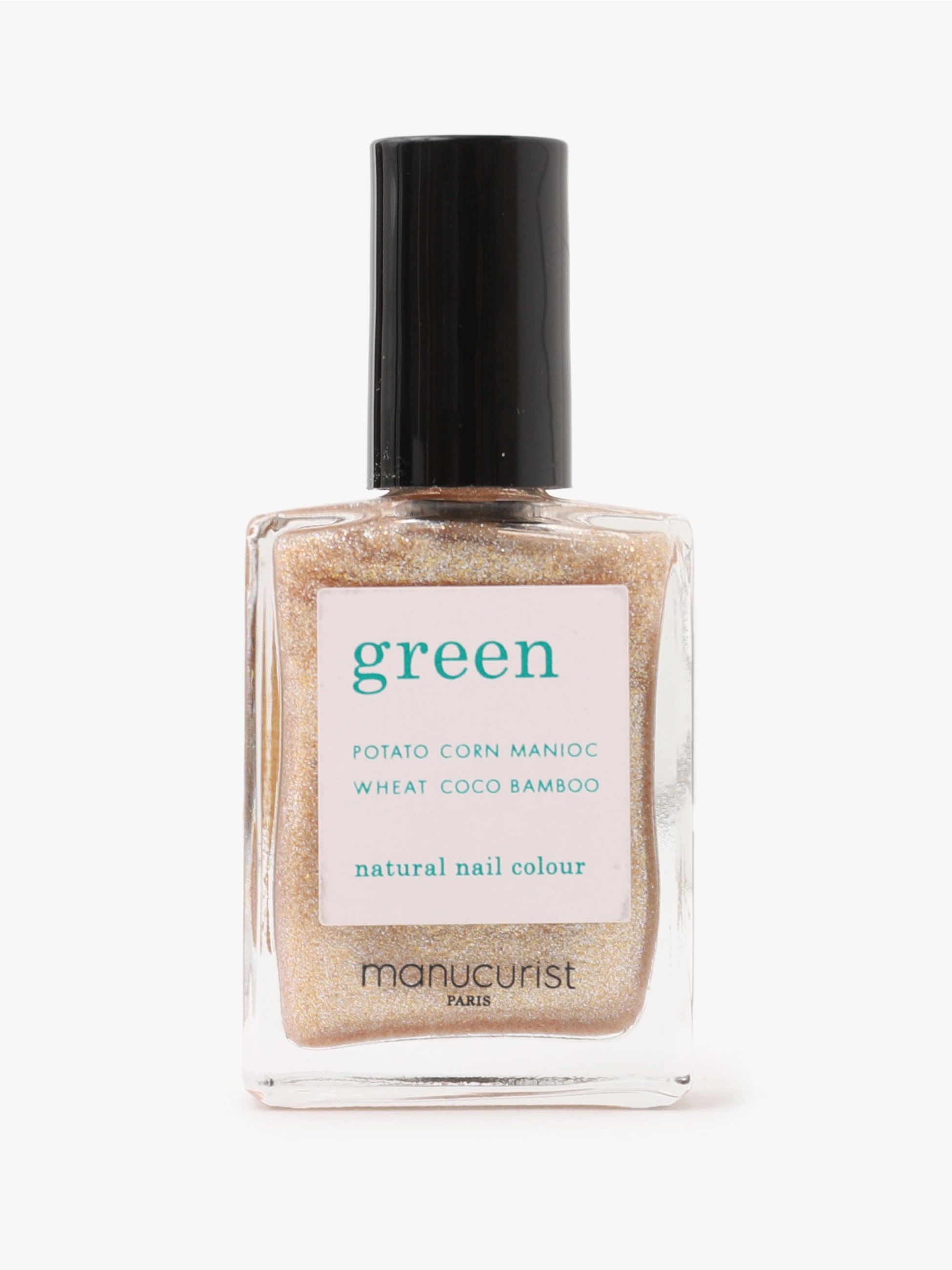 Green Natural Nail Polish (Gold) 詳細画像 other 2