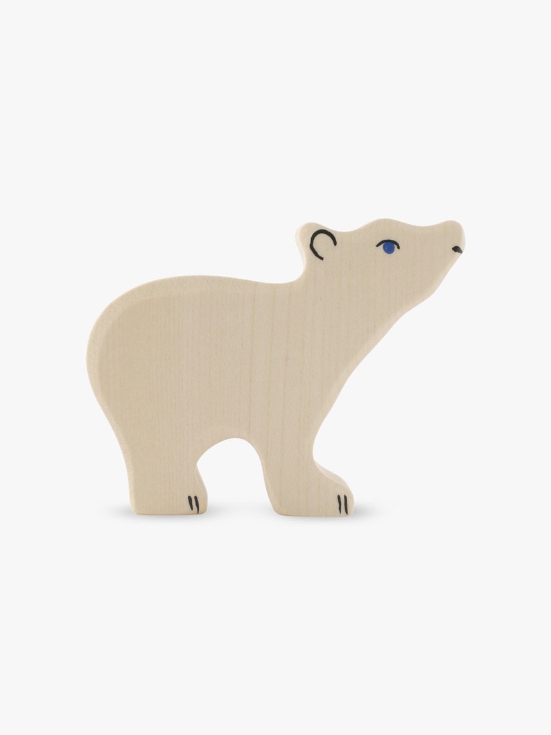 Wooden Polar Bear 詳細画像 white 2
