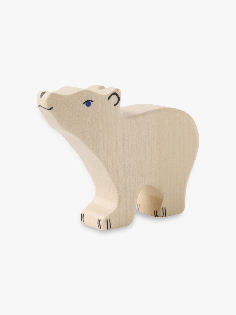 Wooden Polar Bear 詳細画像 white 1
