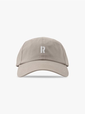 R Logo Washed Cap 詳細画像 beige