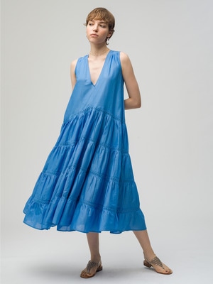 Wallis V Neck Dress 詳細画像 blue
