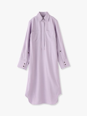 Split Sleeve Shirt Dress 詳細画像 lavender