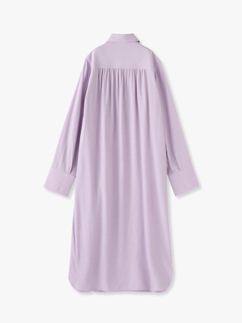 Split Sleeve Shirt Dress 詳細画像 lavender 2
