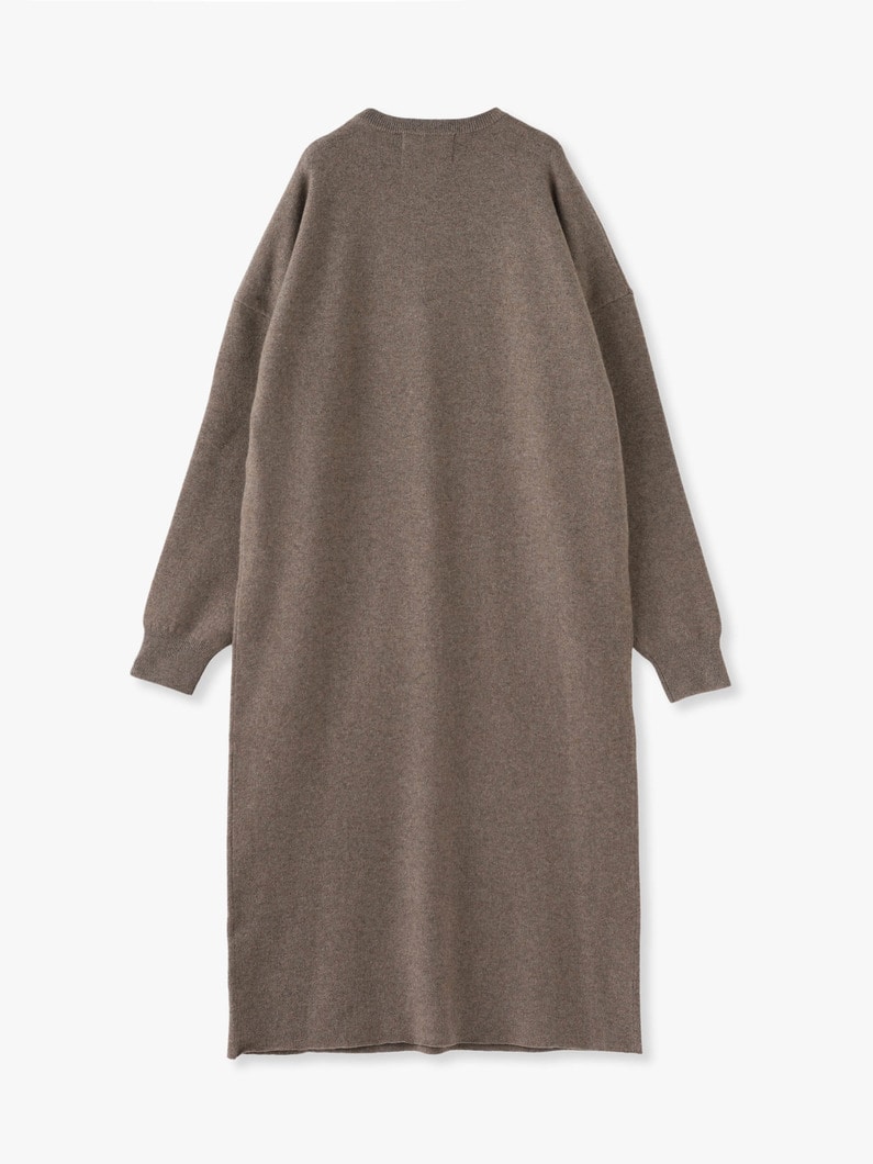 Weird Cashmere Short Dress (light brown) 詳細画像 light brown 2