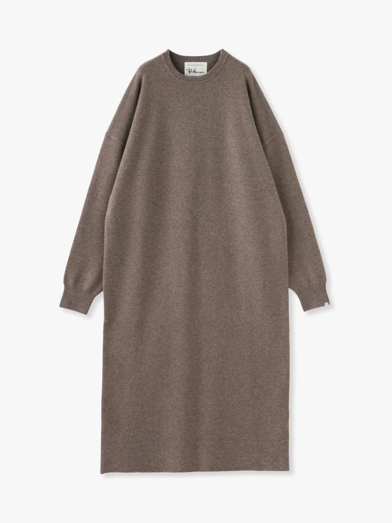 Weird Cashmere Short Dress (light brown) 詳細画像 light brown 1
