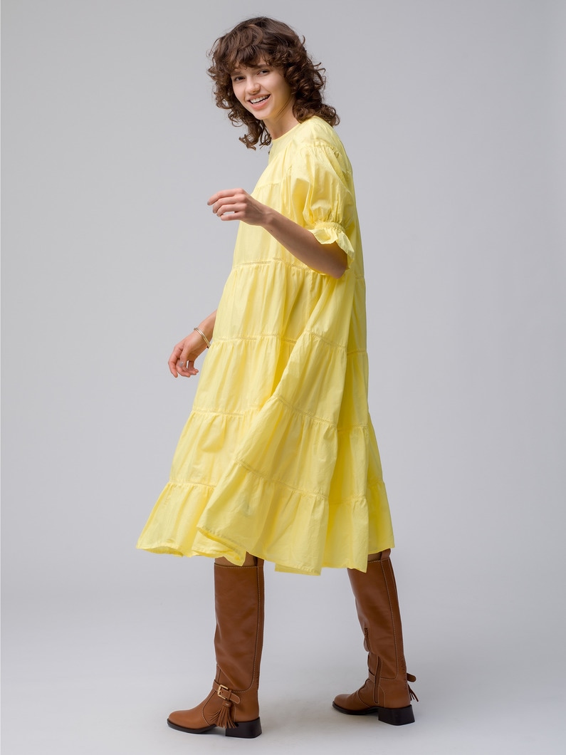 Paradis Botanical Dye Dress (pink/yellow) 詳細画像 yellow 2