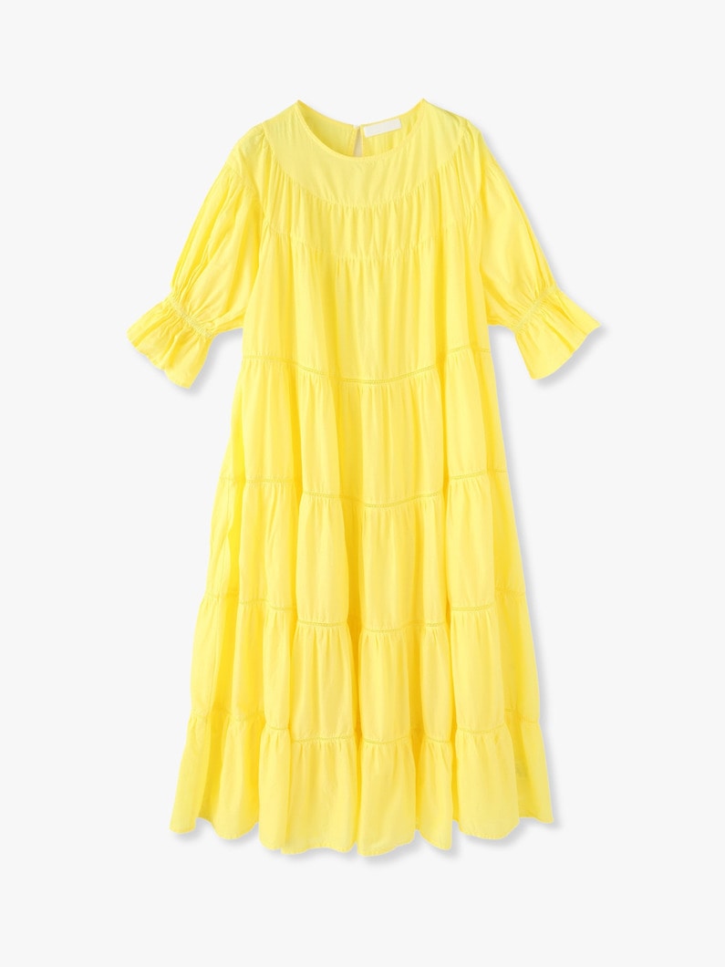 Paradis Botanical Dye Dress (pink/yellow) 詳細画像 yellow 3