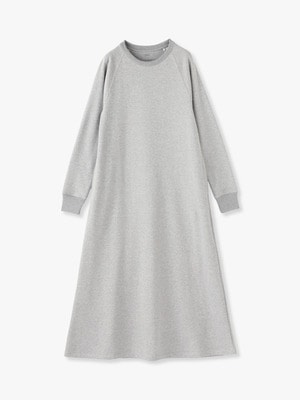 Bamboo Organic Cotton Sweat Dress 詳細画像 gray