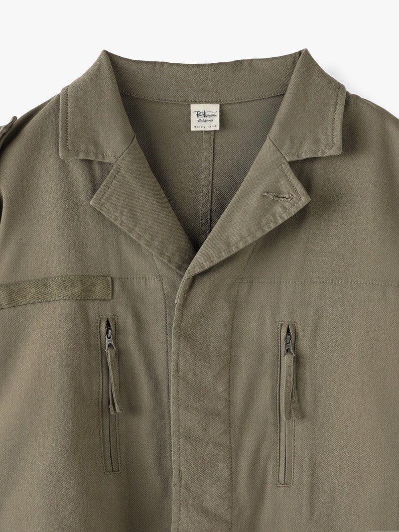 Military Shirt Jacket 詳細画像 olive 5