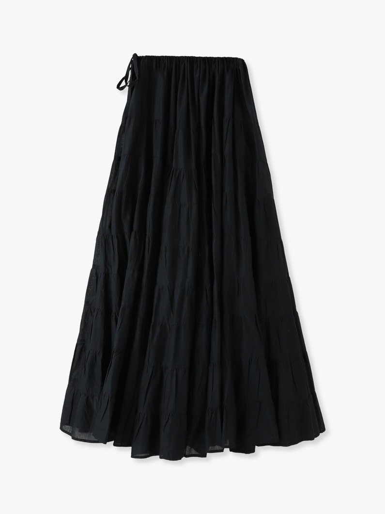 Ceres Tiered Skirt 詳細画像 black 4