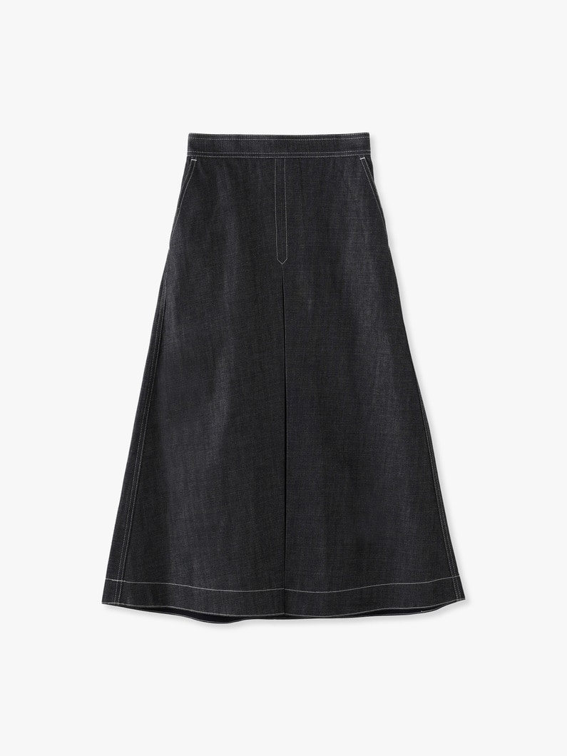 Flare Denim Skirt 詳細画像 indigo 1