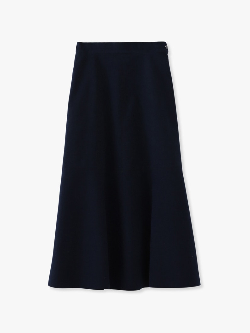 Eco Suede Flare Skirt 詳細画像 navy 1