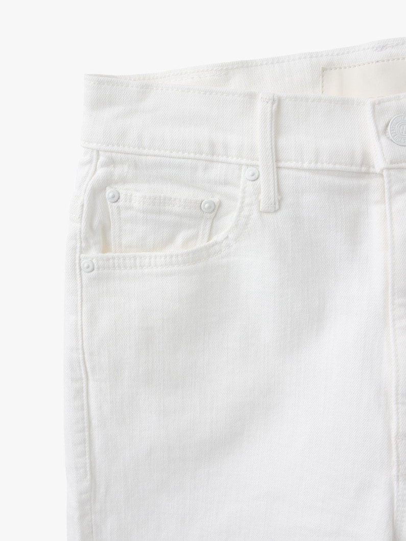 The Undercover Knee Fray Shorts 詳細画像 white 4