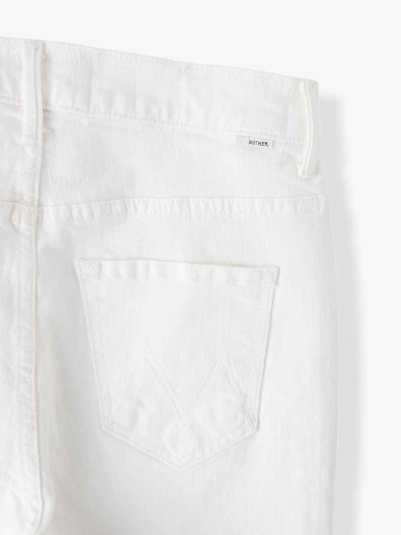 The Undercover Knee Fray Shorts 詳細画像 white 5