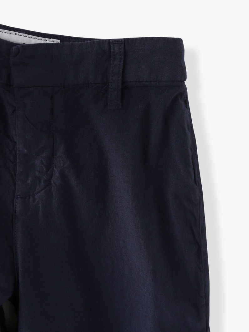 Kinsale Cotton Linen Pants 詳細画像 navy 4