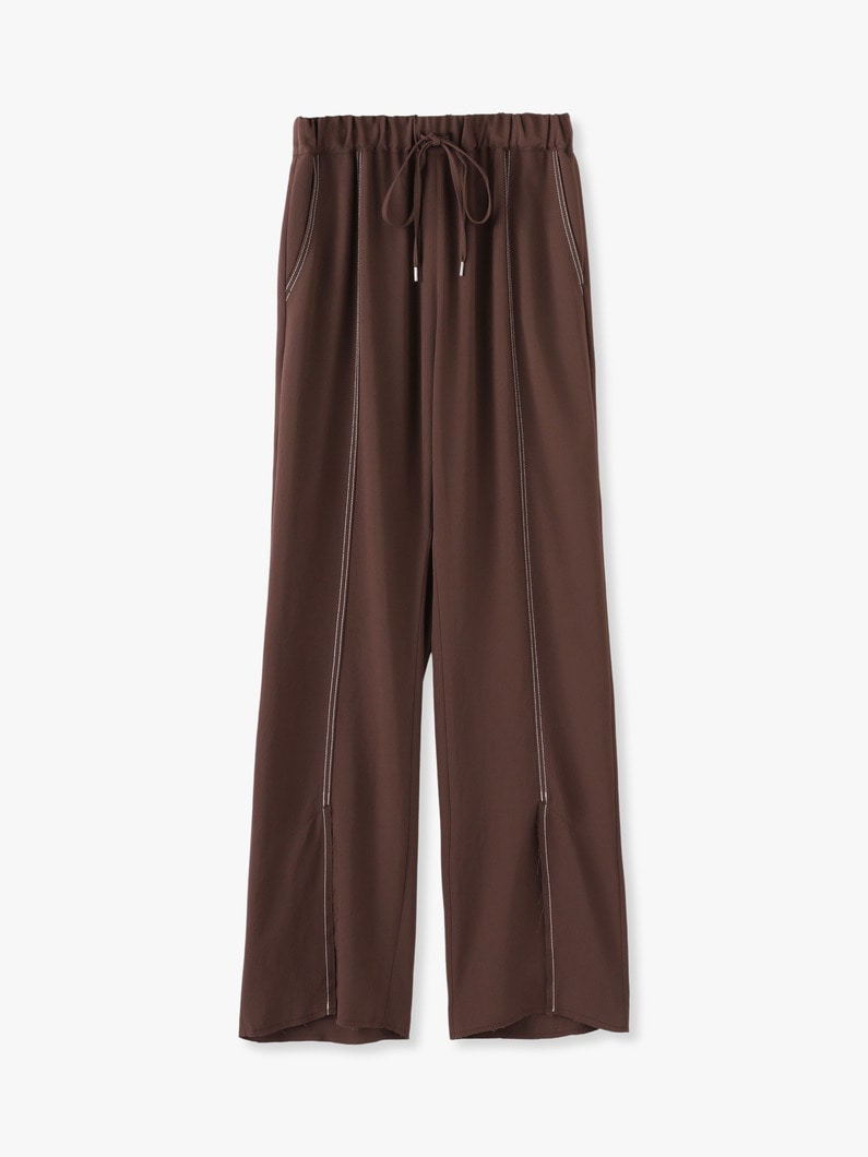 Flare Pants (brown/navy) 詳細画像 brown 2