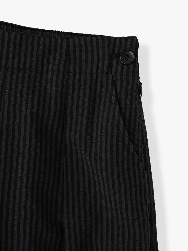 Striped Cropped Pants 詳細画像 indigo 3