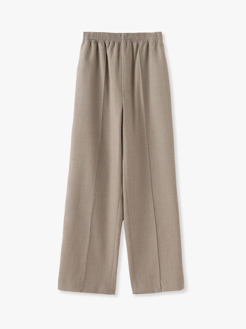Washable Wool Tropical Easy Pants 詳細画像 beige 2