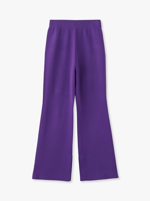 Milano Rib Knit Pants 詳細画像 purple