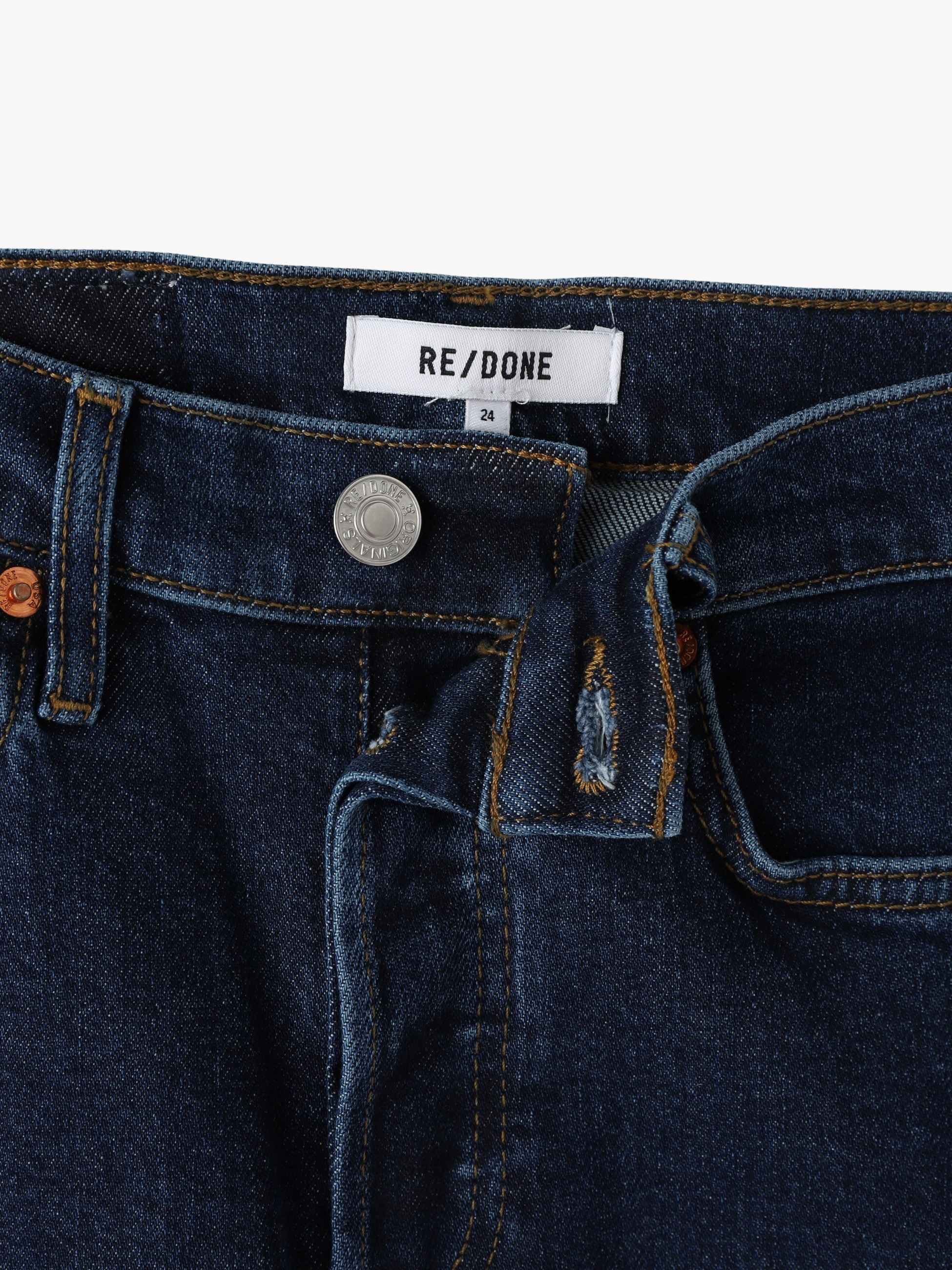 70s Highrise Stove Pipe Denim Pants｜RE/DONE(リダン)｜Ron Herman