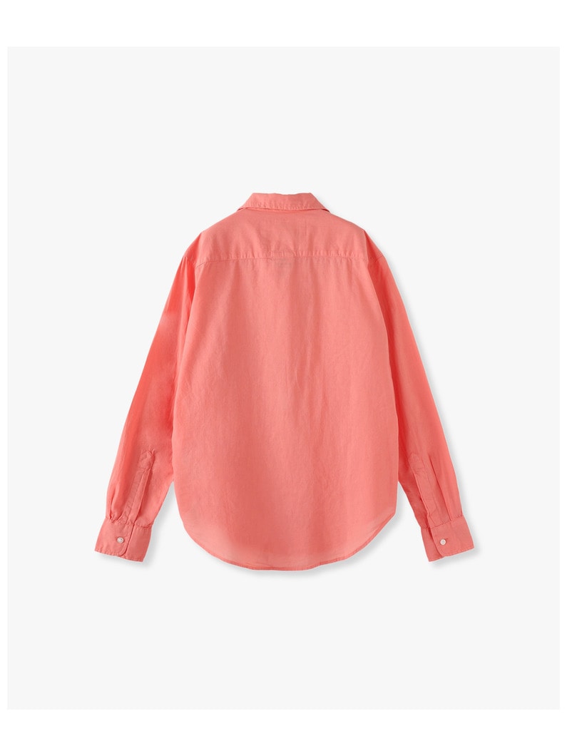 Eileen Organic Cotton Voile Shirt 詳細画像 coral 2