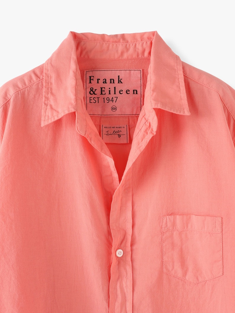 Eileen Organic Cotton Voile Shirt 詳細画像 brown 3
