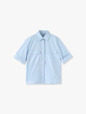 Short Sleeve Pocket Shirt 詳細画像 blue