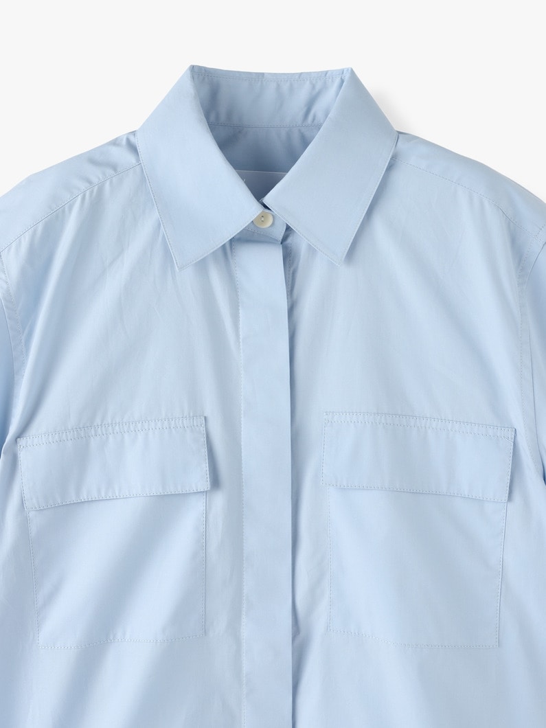 Short Sleeve Pocket Shirt 詳細画像 blue 3