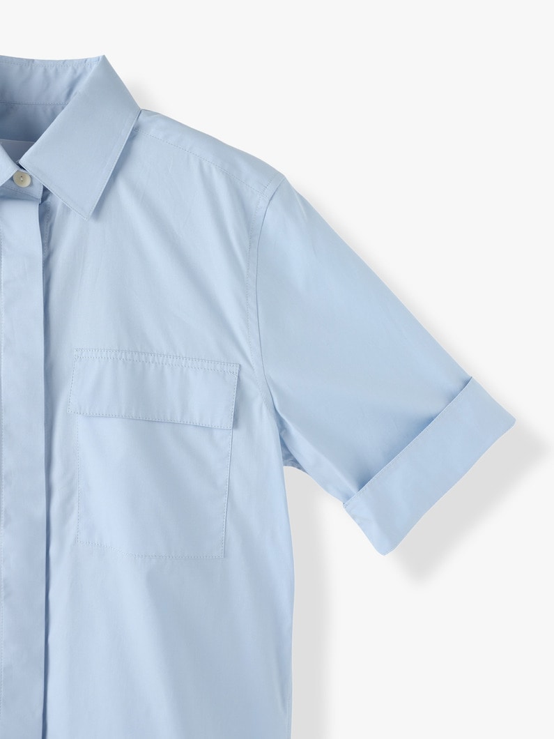 Short Sleeve Pocket Shirt 詳細画像 blue 4