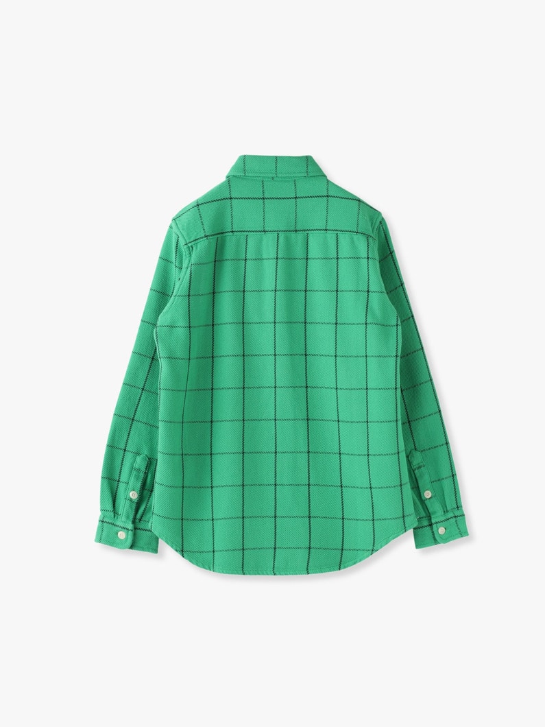 Blanket Shirt (women) 詳細画像 green 3