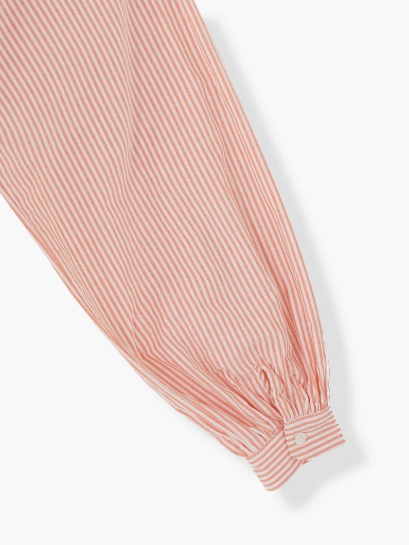 Stripe Tunic Shirt 詳細画像 orange 5