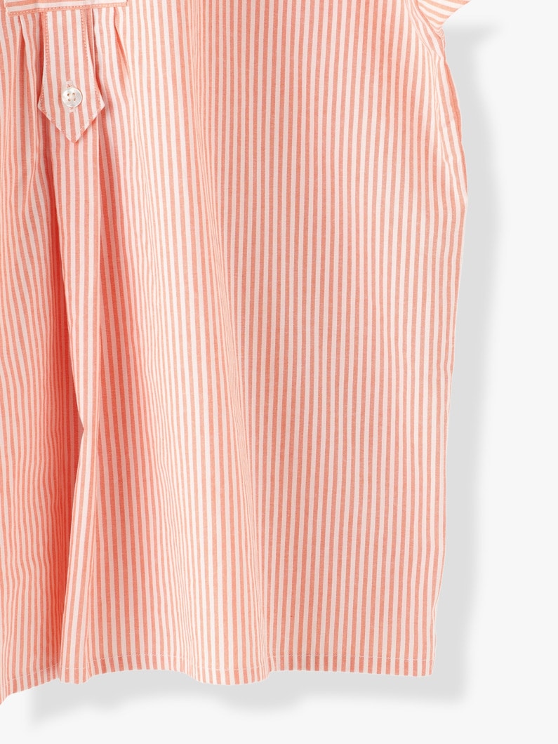 Stripe Tunic Shirt 詳細画像 orange 6