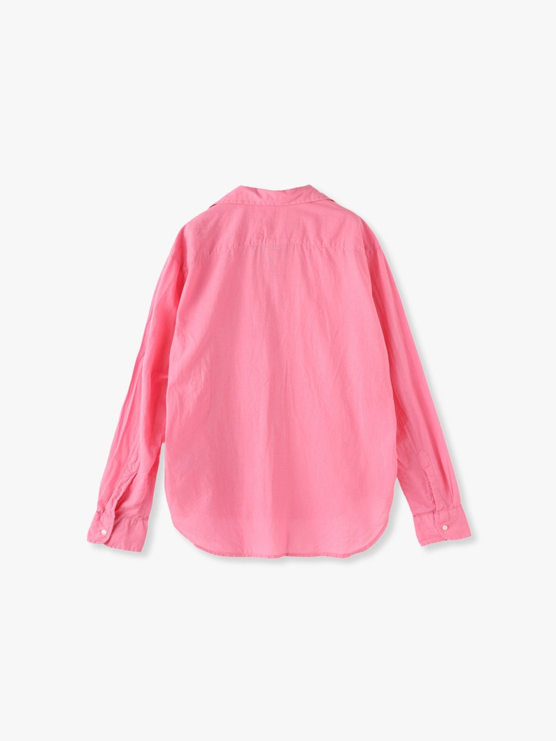 Eileen Botanical Dye Core Cotton Voile Shirt 詳細画像 pink 3