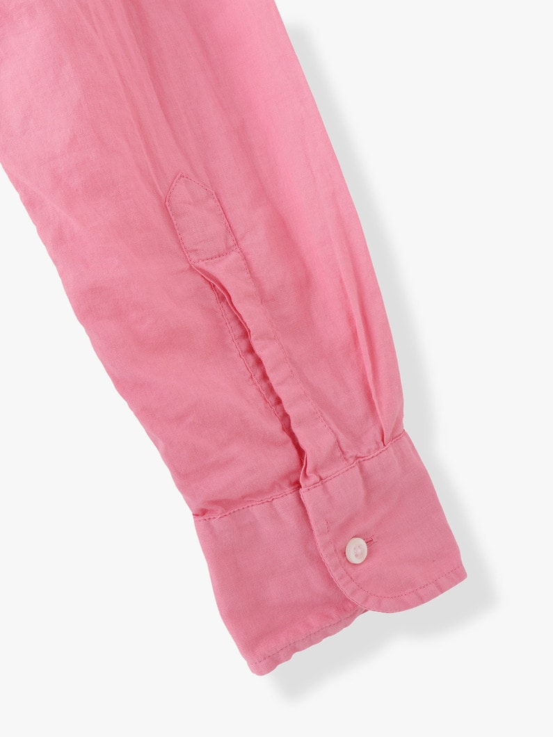 Eileen Botanical Dye Core Cotton Voile Shirt 詳細画像 pink 6