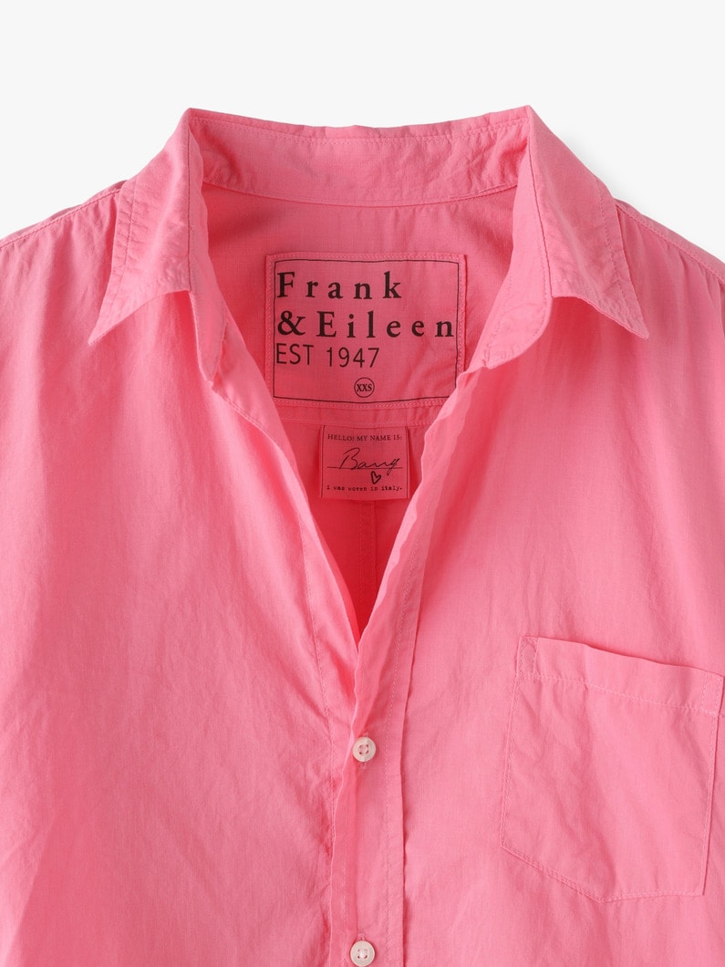 Barry Botanical Dye Core Light Poplin Shirt 詳細画像 pink 4