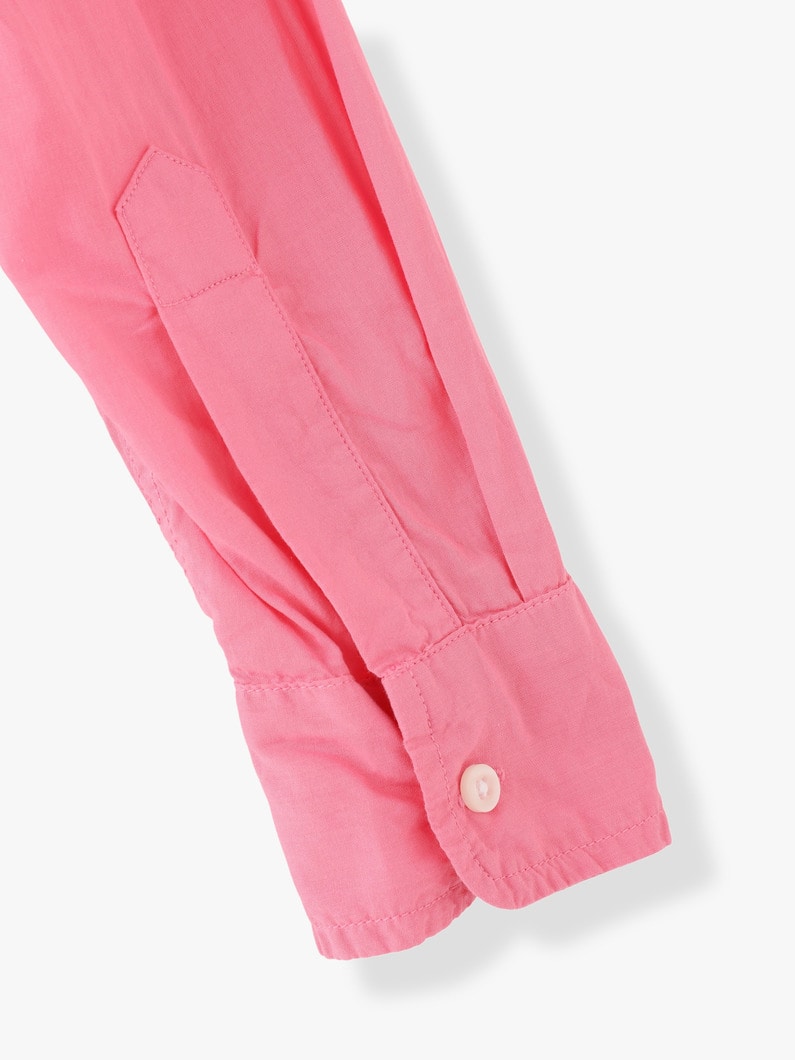 Barry Botanical Dye Core Light Poplin Shirt 詳細画像 pink 6