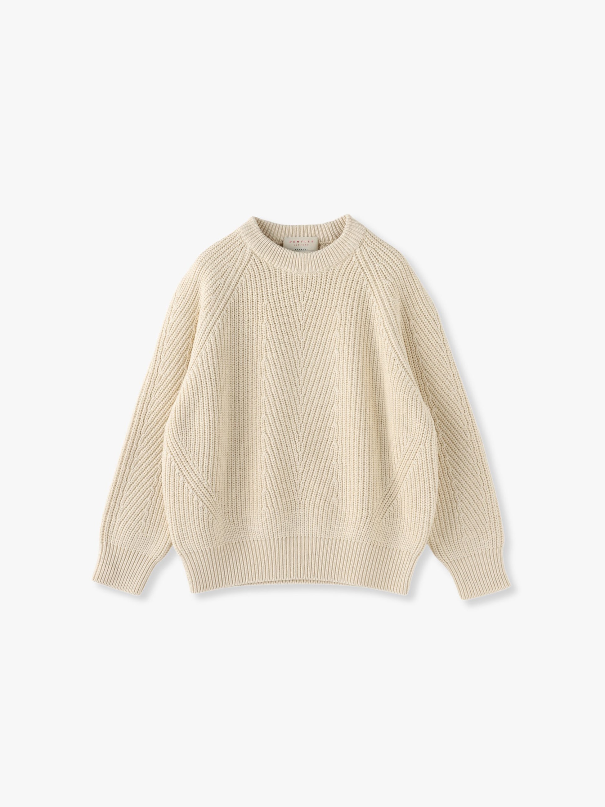 Chelsea Organic Cotton Pullover (off white)｜DEMYLEE(デミリー 
