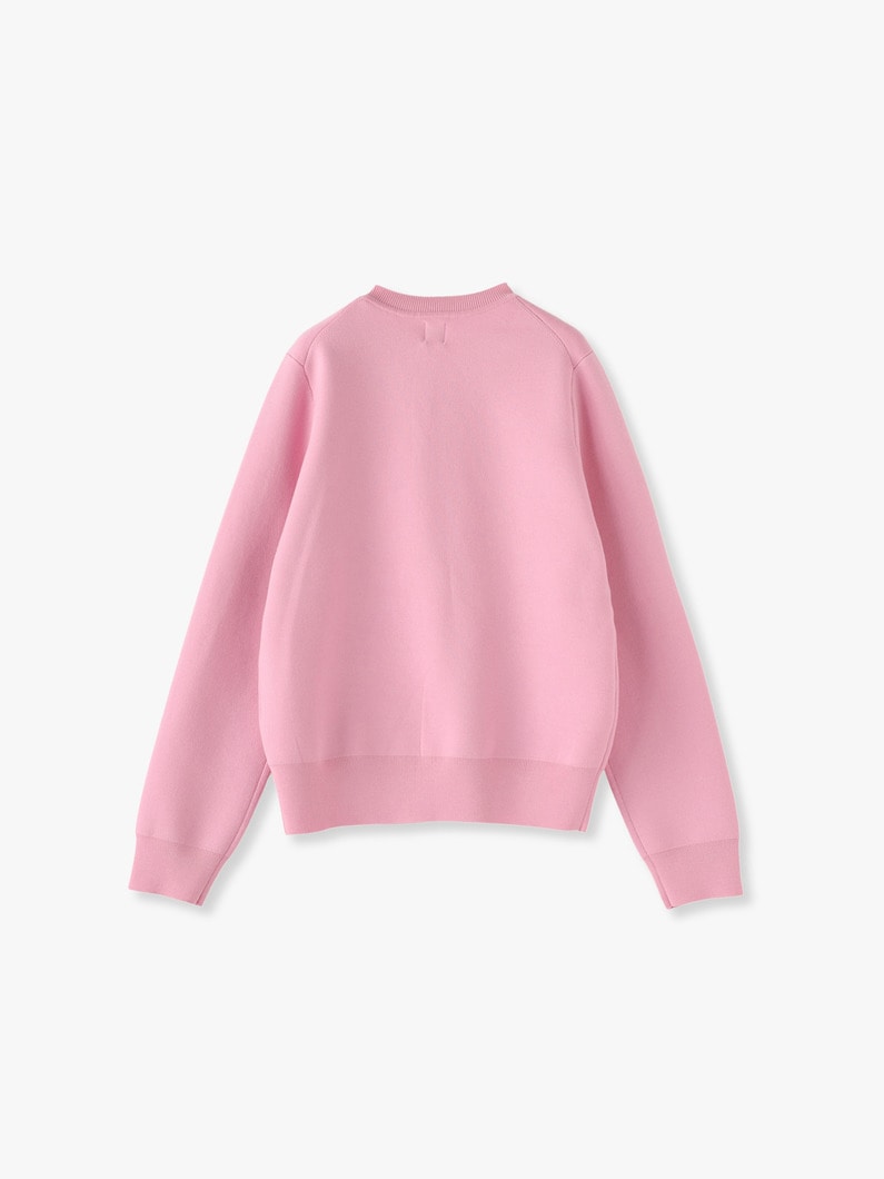 Wool Smooth Knit Pullover 詳細画像 pink 4