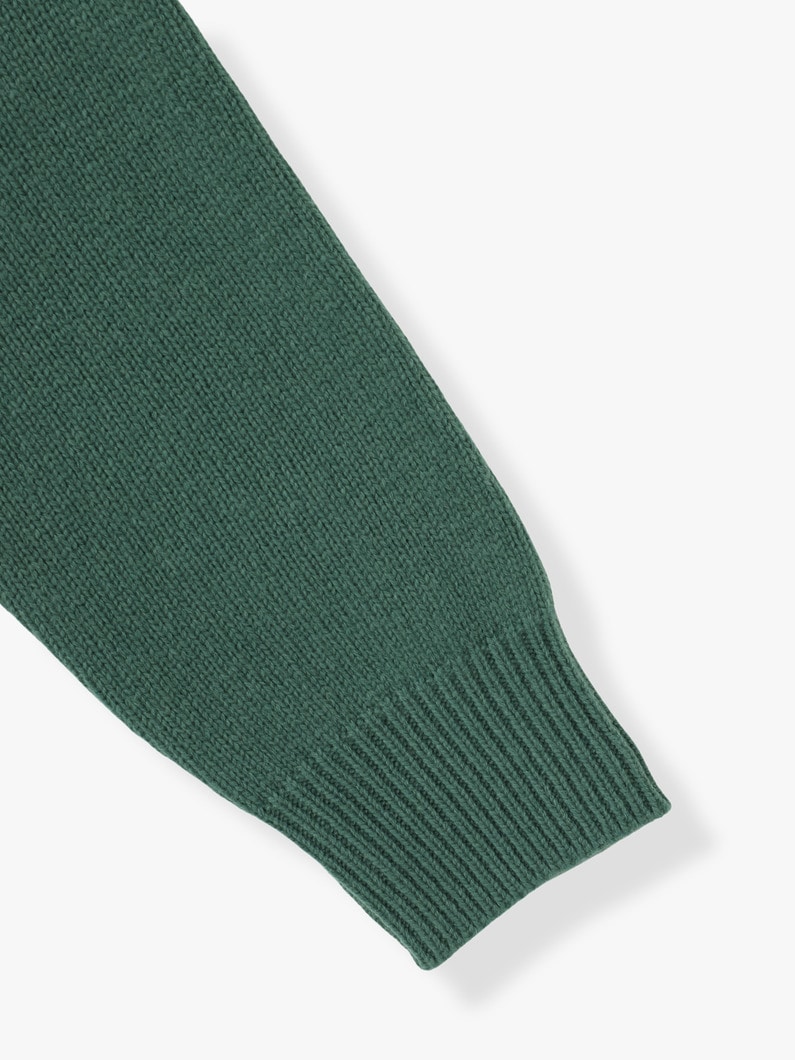 Zaida Turtle Neck Knit Pullover 詳細画像 green 5