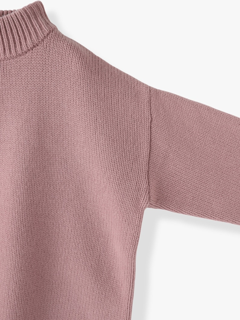 Deon Crew Neck Knit Pullover 詳細画像 pink 4