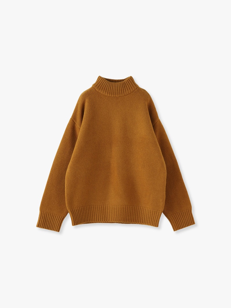 Deon Crew Neck Knit Pullover 詳細画像 brown 1