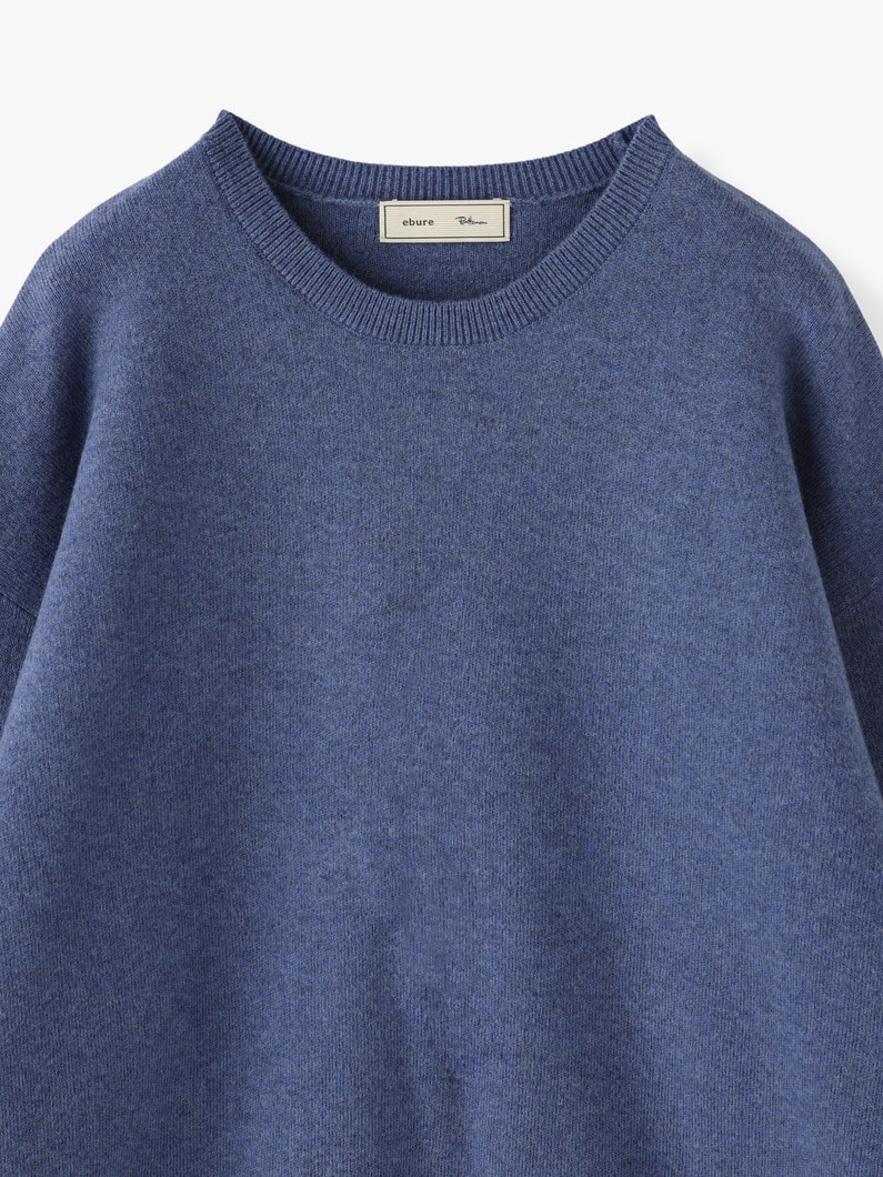 Soft Smooth Knit Pullover 詳細画像 blue 4